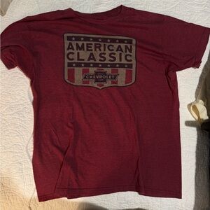 Sonoma Red Short Sleeve Tee with Vintage Graphic